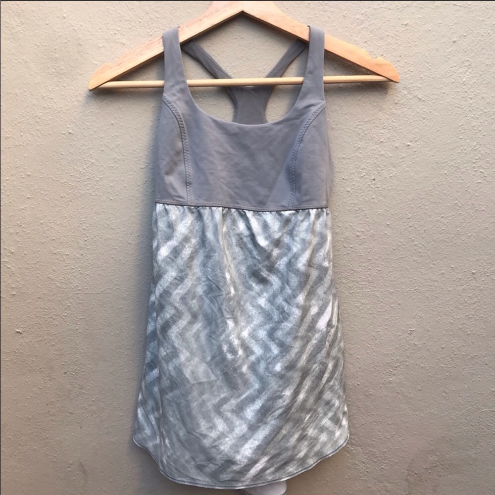 Lululemon Grey Tank Top size 4